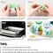 Oven-Bake Modeling Clay Kit - 50 Colors with 19 Tools, 10 Accessories - Non-Toxic, Non-Sticky - Ideal DIY Art Craft Gift for Kids & Adults